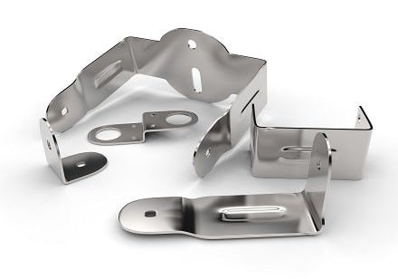 Stamped Aluminum Parts Precise Custom Sheet Metal Fabrication Stamping Components Services