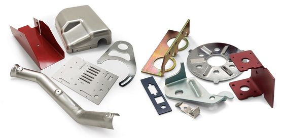 Stamped Aluminum Parts Precise Custom Sheet Metal Fabrication Stamping Components Services