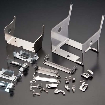 Stamped Aluminum Parts Precise Custom Sheet Metal Fabrication Stamping Components Services