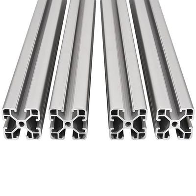 2525 T Slot Aluminium Profile Bending Aluminium Extruded Profiles