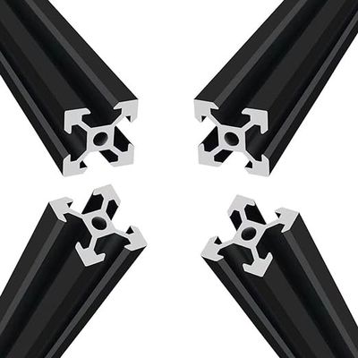 2525 T Slot Aluminium Profile Bending Aluminium Extruded Profiles