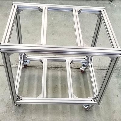 2525 T Slot Aluminium Profile Bending Aluminium Extruded Profiles