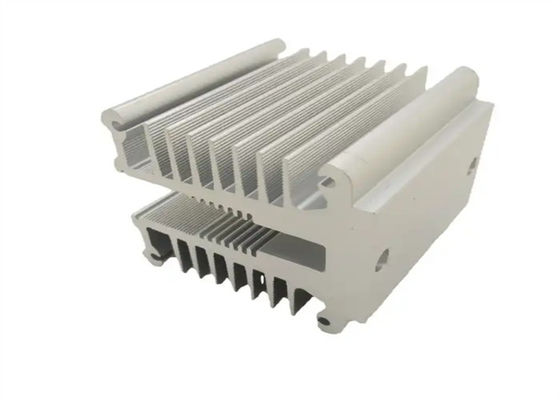 Polishing Extruded Aluminium Extrusion Heat Sink Profiles lightweight