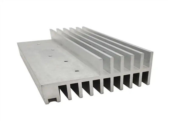 Polishing Extruded Aluminium Extrusion Heat Sink Profiles lightweight