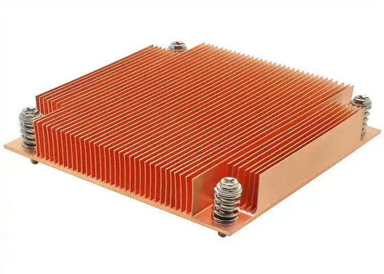 Standard Customized Aluminum Extrusion Profiles Anodizing With Copper Material