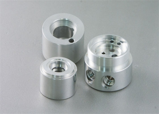 Anodized Aluminium CNC Turned Parts Silver CNC Machining Turning Parts Suppliers