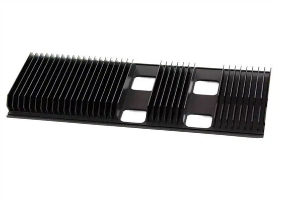 Black CNC Machining Surface Finish Precision With Customized Coating