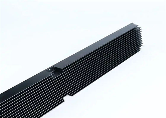 Black CNC Machining Surface Finish Precision With Customized Coating