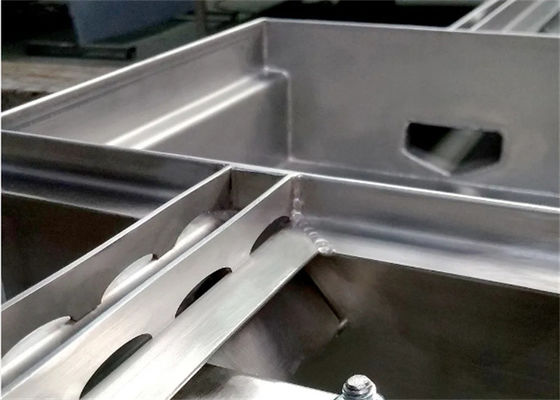 Custom Sheet Metal Welding Aluminum Parts Small AISI Standard