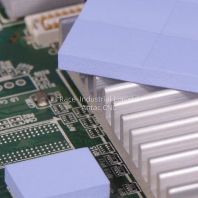 High Temperature Silicone Thermal Pad 0.23MPa Tensile Strength For Industrial