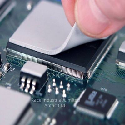 Flexible Silicone Thermal Pad 0.020-0.200mm Dielectric Constant 3.49~9.8 1MHz Free Samples