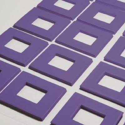 Thermally Conductive Grey High Temperature Silicone Rubber Pad With 0.3mm To 15mm Samples Available