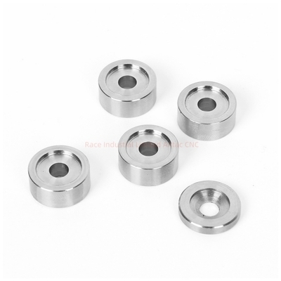 Precision CNC Turning Parts in Aluminum Stainless Steel ±0.005mm