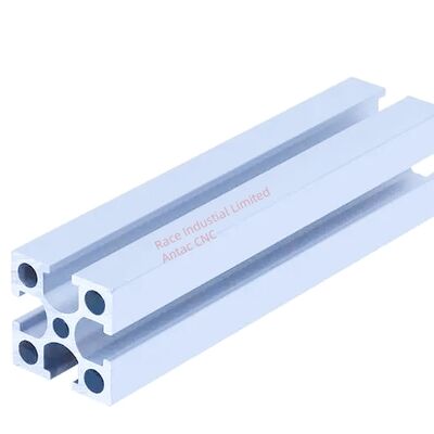 Sandblasted Finish Aluminum Extrusion Profiles Customized Size Free Samples Architectural Industrial Use