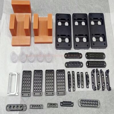 Precision CNC Machining Parts Ra0.2 Ra3.2 Surface Roughness Anodized Customized Components
